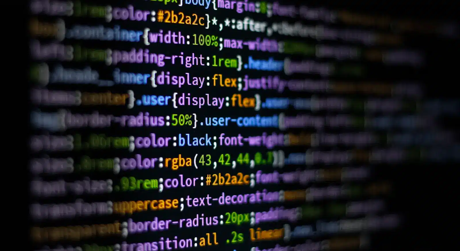 Styling the website Interface with CSS