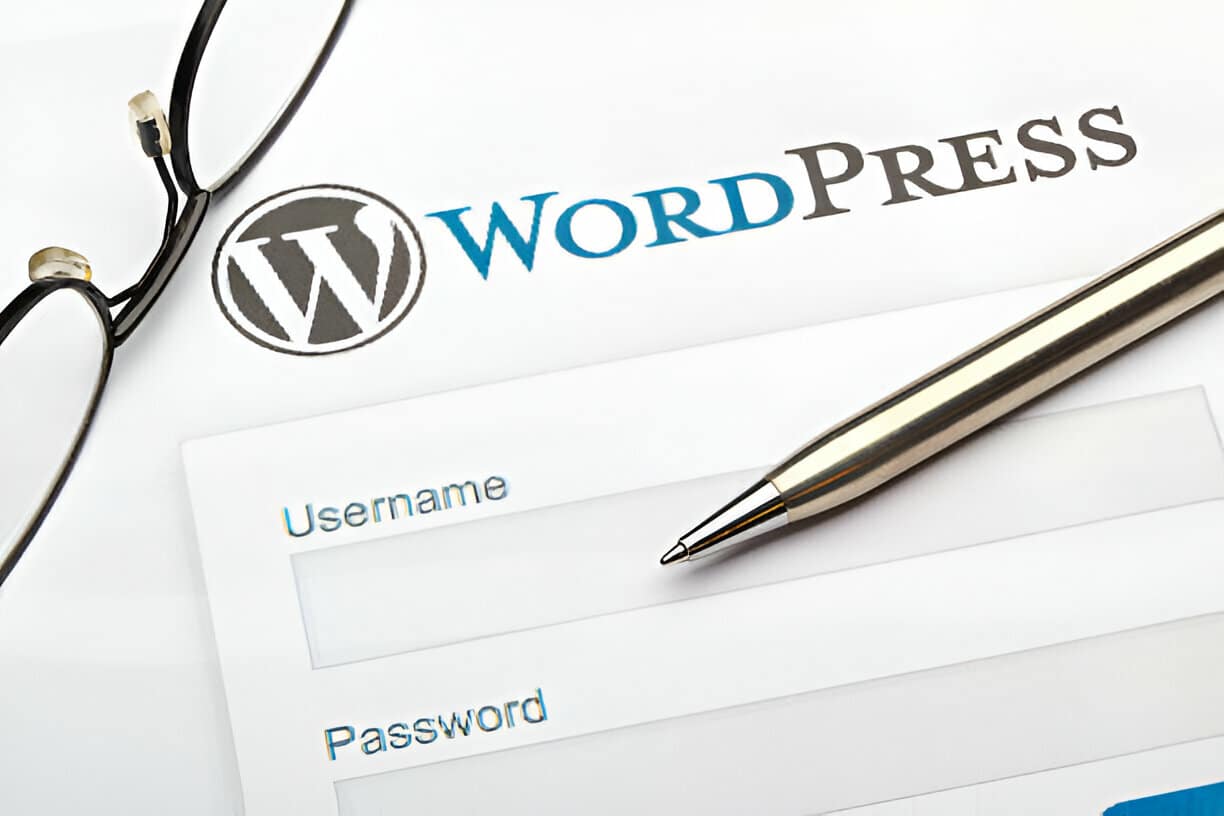 Is WordPress good for professional websites in 2025? A modern website homepage built on WordPress showcasing a sleek design.